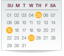 Flexible bi-weekly infusion schedule chart