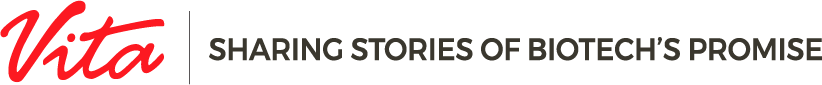 Vita - Sharing Stories of Biotech's Promise logo