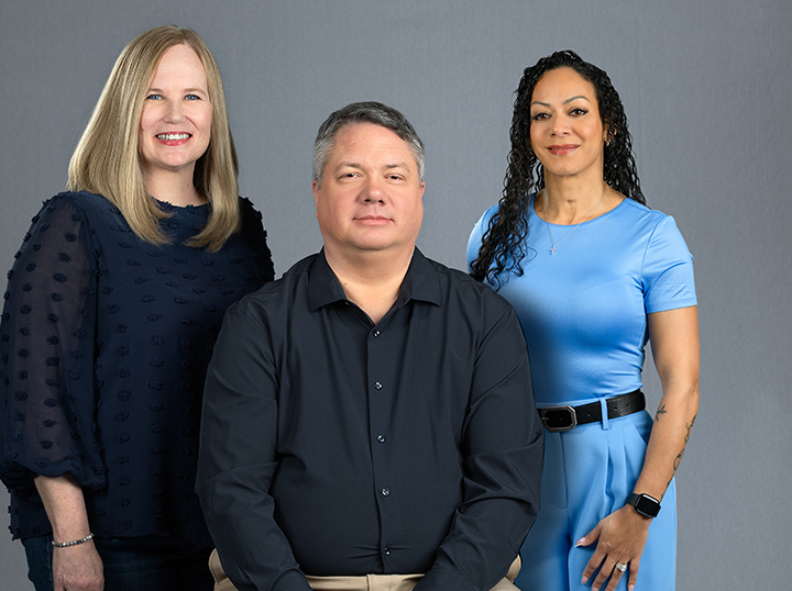 Photo of three Hizentra patient advocates feeling confident