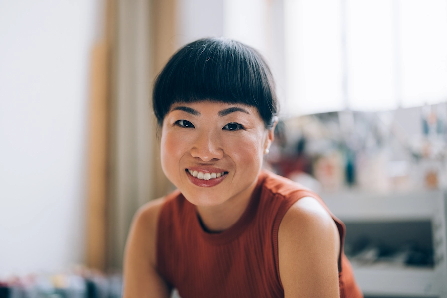 Photo a female patient advocate smiling